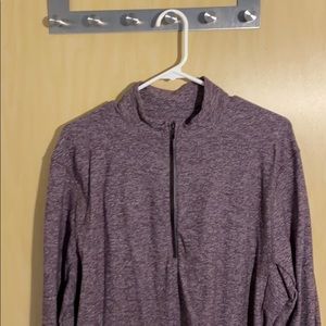 Lululemon men’s purple luxe pullover (large)